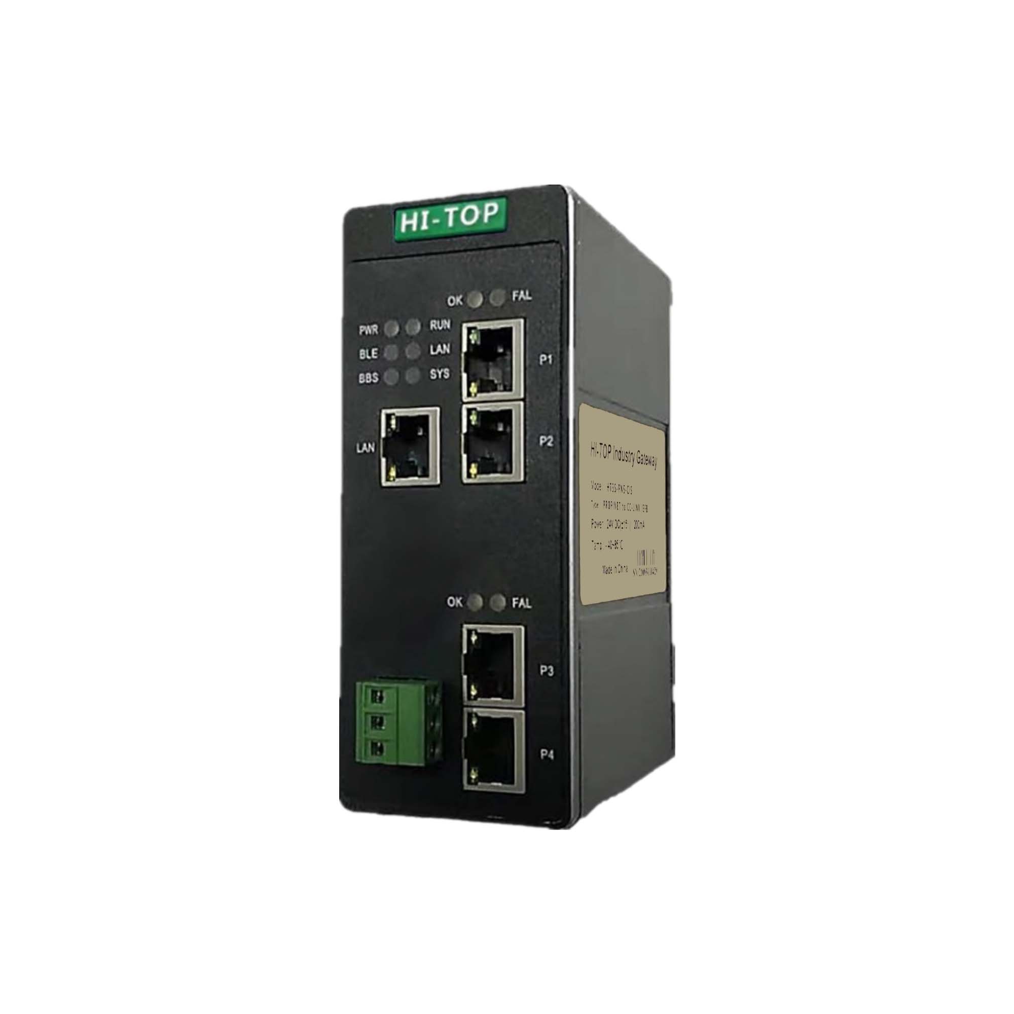 Profinet 转CC-Link IEFB 协议转换网关网桥 HT3S-PNS-CIS